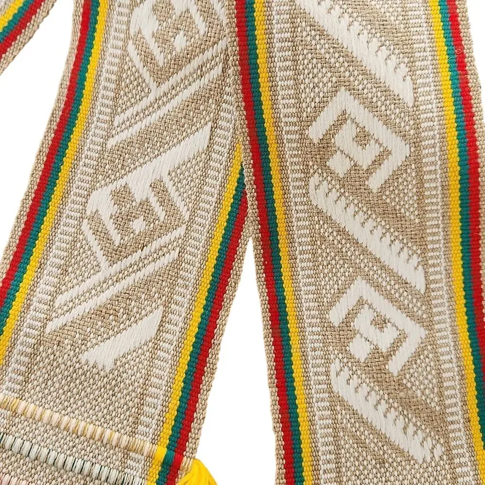 New without tag, vintage authentic Lithuanian woven belt sash juosta
